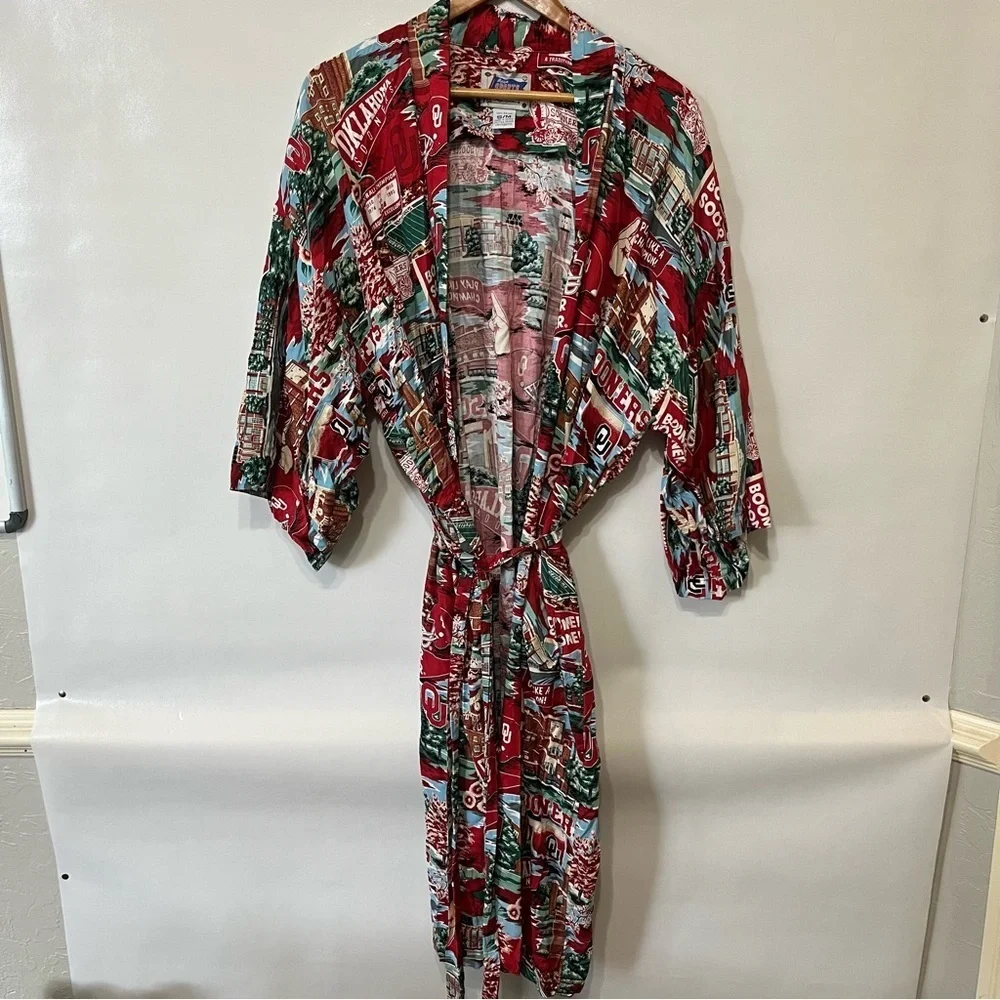 Reyn Spooner Sports OU Robe Sleepwear